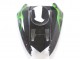 Carénages Moto Kawasaki ZX10R 2004-2005 - Noir Vert Flamme Ninja