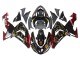 Carénages Moto Kawasaki ZX10R 2006-2007 - Noir Rouge Or BACARDI