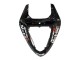 Carénages Moto Kawasaki ZX10R 2006-2007 - Noir Brillant Blanc West