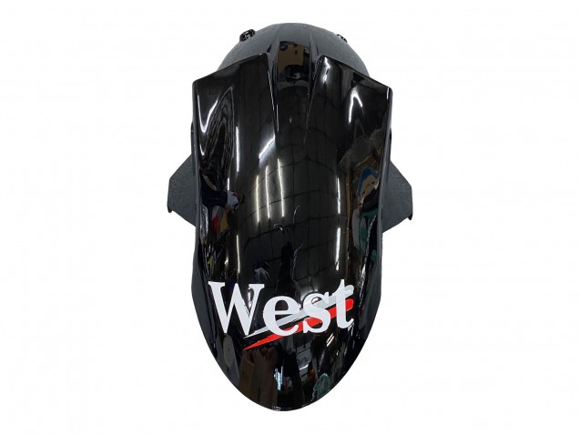 Carénages Moto Kawasaki ZX10R 2006-2007 - Noir Brillant Blanc West