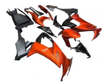Carénages Moto Kawasaki ZX10R 2008-2010 - Burnt Orange Noir