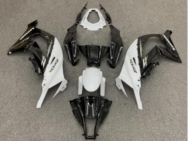 Carénages Moto Kawasaki ZX10R 2011-2015 - Blanc Noir Brillant Vert