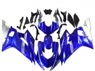 Carénages Moto Yamaha YZF R6 2017-2023 - Bleu Argent