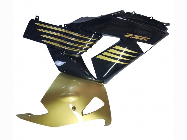 Carénages Moto Kawasaki ZX14R ZZR1400 2006-2011 - Or Noir