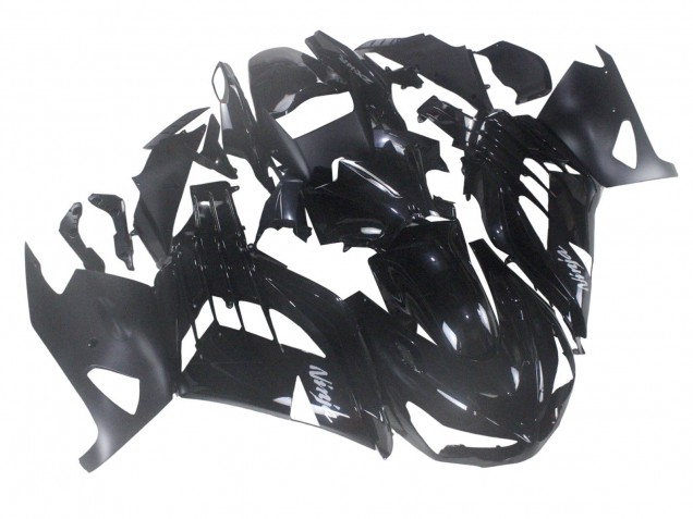 Carénage Moto Kawasaki ZX14R ZZR1400 2012-2024 - Noir Brillant Noir Mat Blanc Ninja