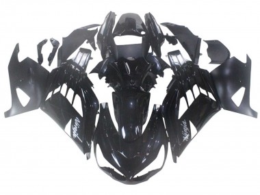 Carénage Moto Kawasaki ZX14R ZZR1400 2012-2024 - Noir Brillant Noir Mat Blanc Ninja