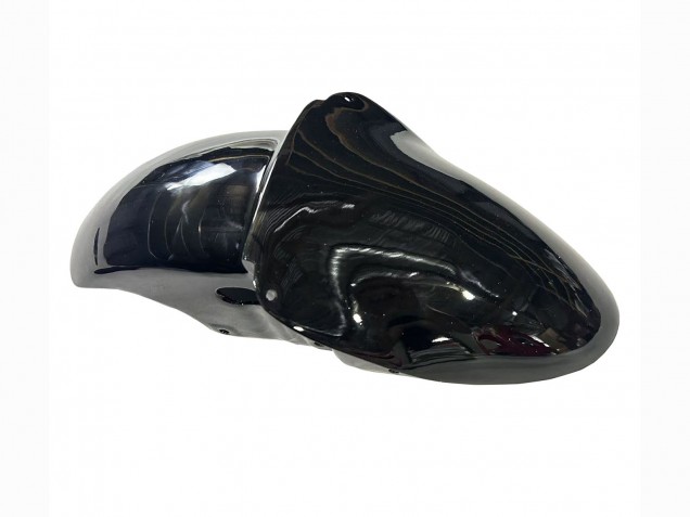 Carénages Moto Kawasaki ZX6R 1998-1999 - Noir Brillant Jaune Elf Bridgestone