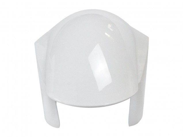 Carénages Moto Kawasaki ZX6R 2003-2004 - Blanc Noir Décalque