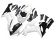 Carénages Moto Kawasaki ZX6R 2005-2006 - Blanc Noir Or Ninja