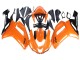 Carénages Moto Kawasaki ZX6R 2007-2008 - Orange Noir Ninja