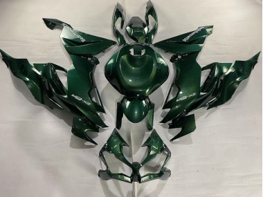 Carénages Moto Kawasaki ZX6R 2019-2022 - Vert Foncé