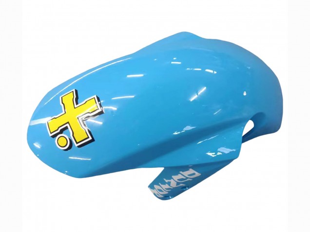 Carénages Moto Suzuki GSXR 1000 2003-2004 - Bleu Clair Jaune Noir Rizla Motul