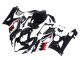 Carénages Moto Suzuki GSXR 1000 2005-2006 - Noir Brillant Rouge Blanc Requin