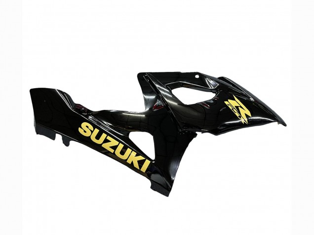 Carénages Moto Suzuki GSXR 1000 2005-2006 - Noir Brillant Or Décalque