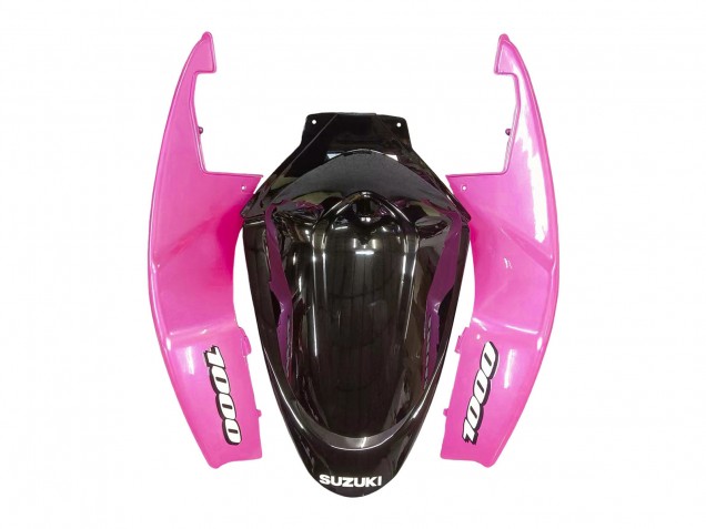 Carénages Moto Suzuki GSXR 1000 2005-2006 - Noir Brillant Rose