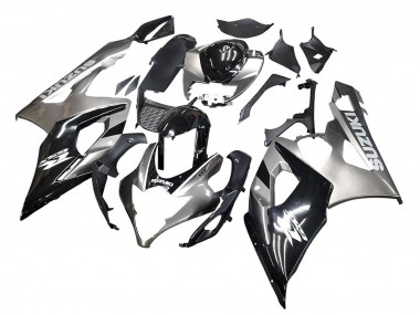 Carénages Moto Suzuki GSXR 1000 2005-2006 - Noir Brillant Gris