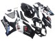 Carénages Moto Suzuki GSXR 1000 2007-2008 - Noir Brillant Blanc West