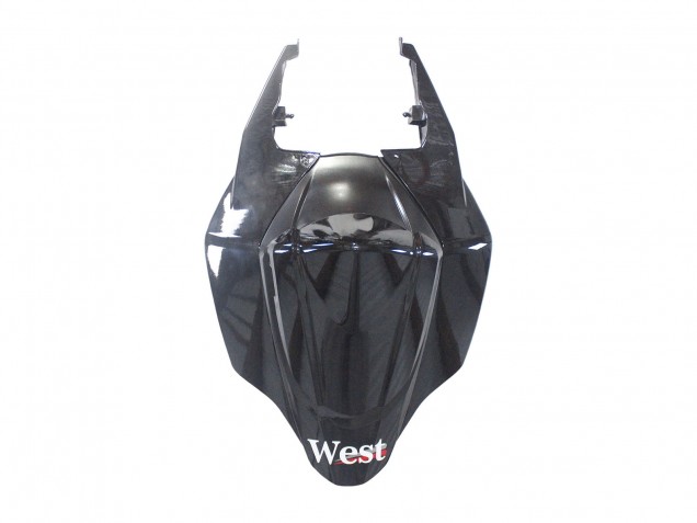 Carénages Moto Suzuki GSXR 1000 2007-2008 - Noir Brillant Blanc West