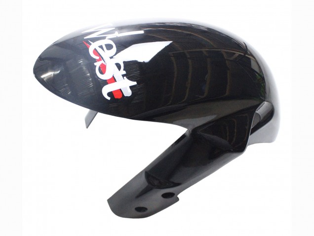 Carénages Moto Suzuki GSXR 1000 2007-2008 - Noir Brillant Blanc West