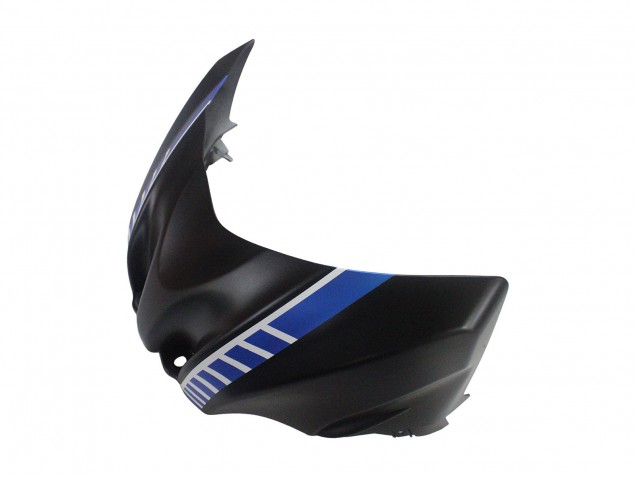 Carénages Moto Suzuki GSXR 1000 2009-2016 - Noir Mat Blanc Bleu