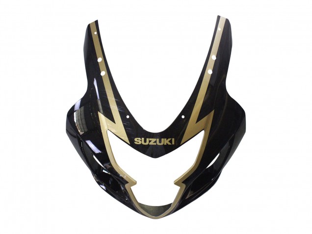 Carénages Moto Suzuki GSXR 600 / GSXR 750 2004-2005 - Noir Brillant Or Corona