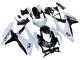 Carénage Moto Suzuki GSXR 600 / GSXR 750 2008-2010 - Blanc Noir