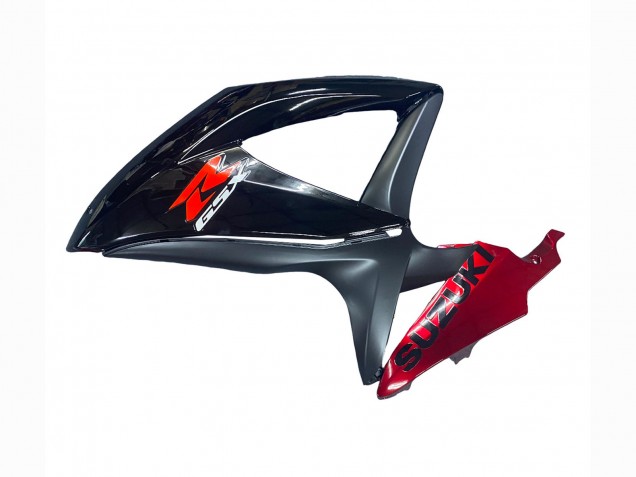 Carénage Moto Suzuki GSXR 600 / GSXR 750 2008-2010 - Rouge Noir Brillant