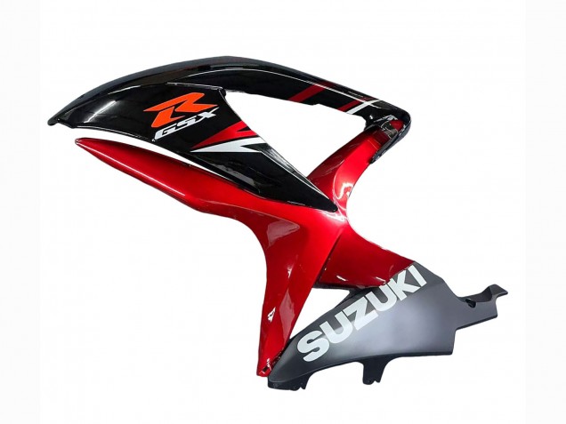 Carénages Moto Suzuki GSXR 600 / GSXR 750 2008-2010 - Rouge Noir Brillant