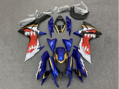 Carénages Moto Suzuki GSXR 600 / GSXR 750 2011-2024 - Bleu Or Rouge Noir