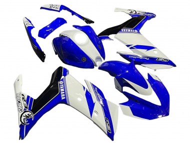 Carénages Moto Yamaha YZF R3/R25 2015-2018 - Blanc Bleu Noir Courses