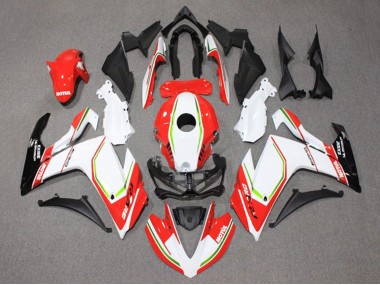 Carénages Moto Yamaha YZF R3/R25 2015-2018 - Blanc Rouge Vert Noir Motul