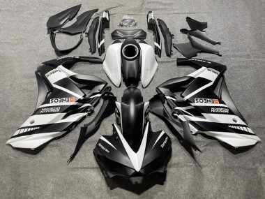 Carénages Moto Yamaha YZF R3/R25 2015-2018 - Blanc Noir Yamalube ENEOS
