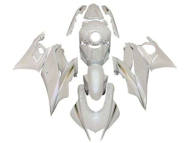 Carénages Moto Yamaha YZF R3/R25 2019-2021 - Blanc Or