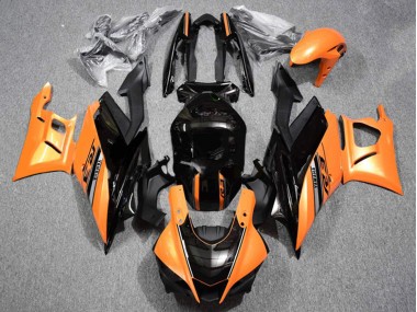 Carénages Moto Yamaha YZF R3/R25 2019-2021 - Orange Noir Brillant