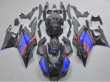 Carénages Moto Yamaha YZF R3/R25 2022-2024 - Noir Brillant Bleu Rouge