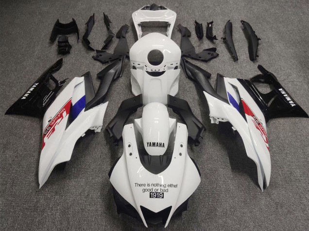 Carénages Moto Yamaha YZF R3/R25 2022-2024 - Blanc Rouge Bleu Noir 1919