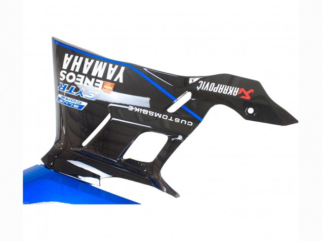 Carénages Moto Yamaha YZF R3/R25 2022-2024 - Bleu Noir ENEOS
