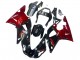 Carénages Moto Yamaha YZF 1000 R1 1998-1999 - Noir Brillant Rouge