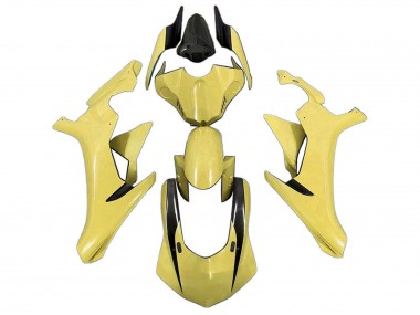 Carénages Moto Yamaha YZF 1000 R1 2020-2025 - Jaune Noir Brillant
