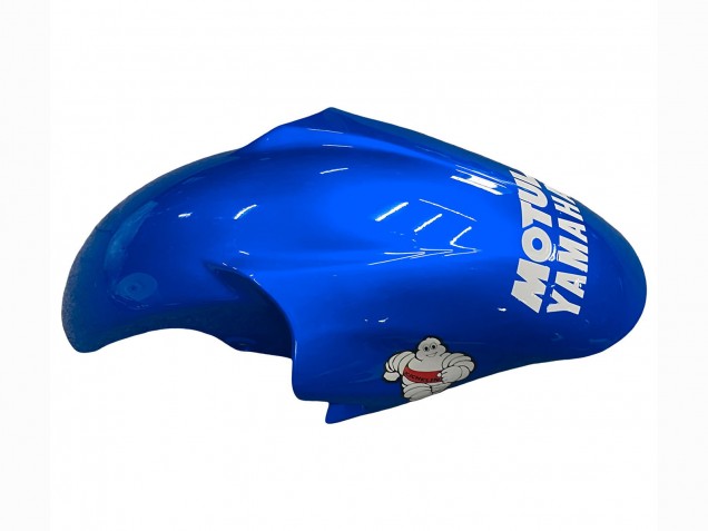 Carénages Moto Yamaha YZF 600 R6 1998-2002 - Blanc Bleu Jaune Néon Fiat Motul Michelin