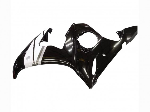 Carénages Moto Yamaha YZF R6 2003-2004 - Rouge Blanc Noir Brillant