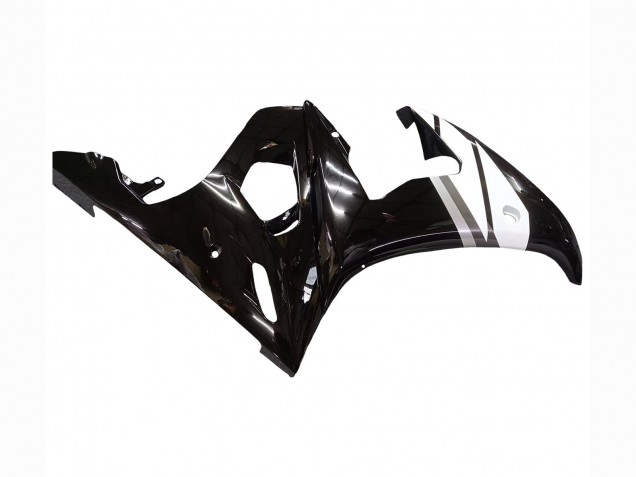 Carénages Moto Yamaha YZF R6 2003-2004 - Rouge Blanc Noir Brillant