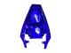 Carénages Moto Yamaha YZF R6 2003-2004 - Bleu Noir Brillant