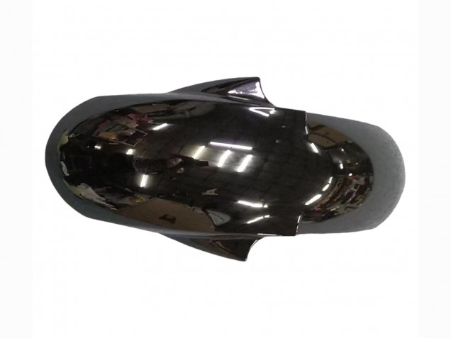 Carénages Moto Yamaha YZF R6 2003-2004 - Noir Brillant Noir Mat Blanc Décalque