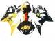 Carénages Moto Yamaha YZF R6 2003-2004 - Jaune Rouge Noir Brillant 46