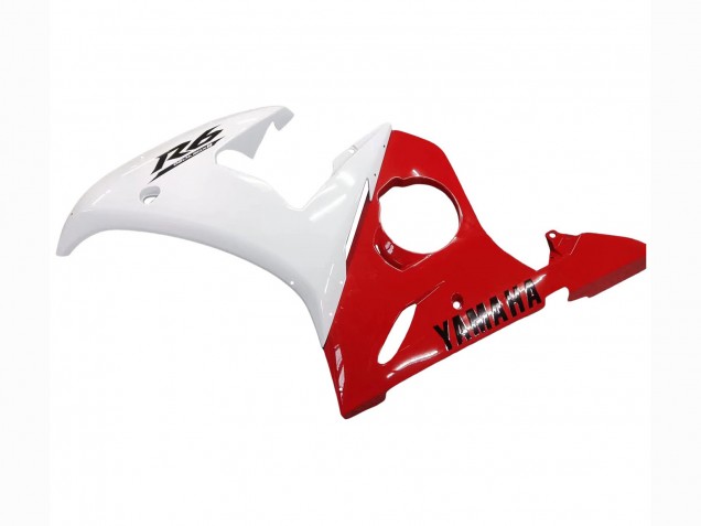 Carénages Moto Yamaha YZF R6 2003-2004 - Blanc Rouge