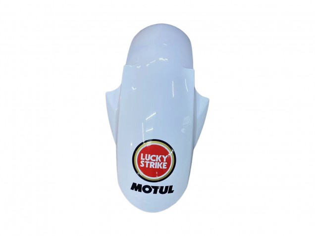 Carénages Moto Yamaha YZF R6 2003-2004 - Blanc Rouge Lucky Strike Motul