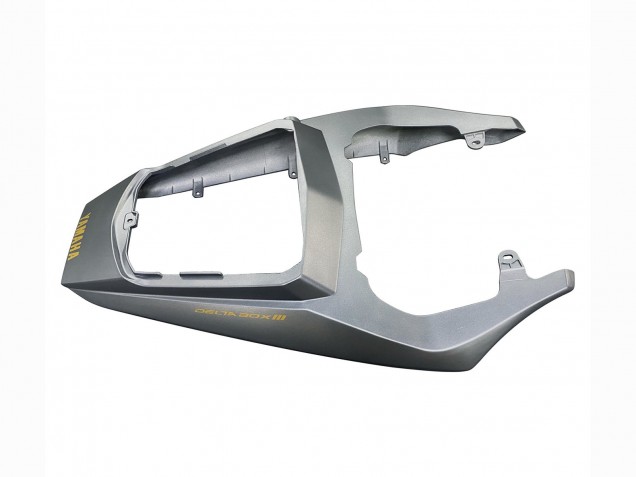 Carénages Moto Yamaha YZF R6 2003-2004 - Gris Mat Noir Mat Or Décalque
