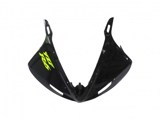 Carénages Moto Yamaha YZF R6 2003-2004 - Noir Brillant Jaune Néon