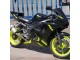 Carénages Moto Yamaha YZF R6 2003-2004 - Noir Brillant Jaune Néon